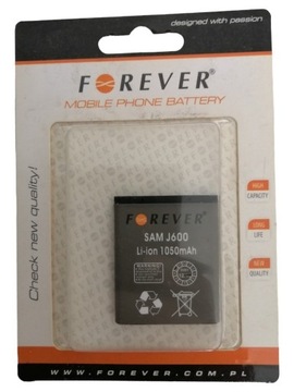 Bateria do telefonu Samsung J600 1050 mAh
