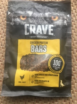 Crave bars batony proteinowe dla psa 76g