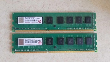 Transcend 1333MHz 8GB DDR3 1333 DIMM CL9 2Rx8