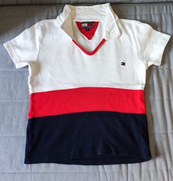 Damska koszulka T-shirt TH Tommy Hilfiger roz 36 S