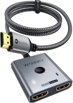 WARRKY PRZEŁĄCZNIK HDMI 4K WIDEO HDCP