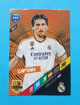 Panini FIFA 365 2024 Captain LUKA MODRIC