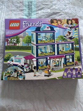 LEGO Friends szpital 41318 Nowy -unikat 