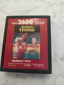 Real Sports Tennis Atari 2600 