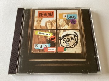 Deacon Blue Whatever You Say Say Nothing CD 1993