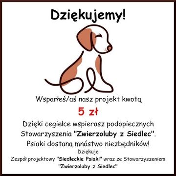 Cegiełka o wartości 5 zł