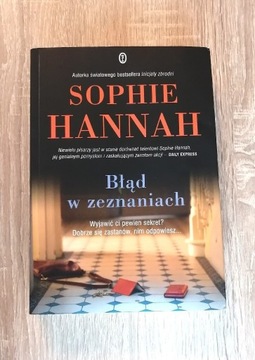 Błąd w zeznaniach Sophie Hannah