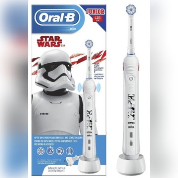 Szczoteczka elektryczna OralB StarWars Junior D501