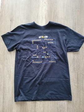 Nowa Koszulka Bitcoin - BTC Motyw Pacman