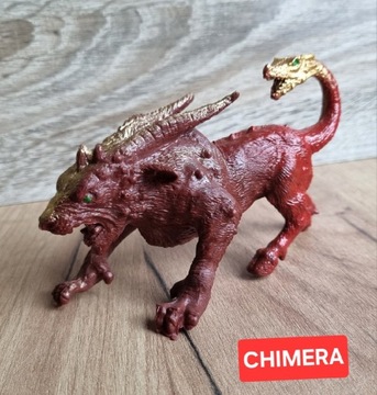 Figurka fantasy wilk chimera mityczna 