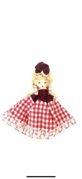 Lalka laleczka handmade rękodzieło 10cm