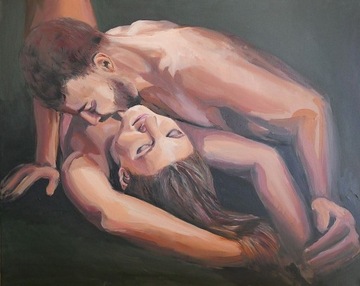Obraz olejny "Erotyk"