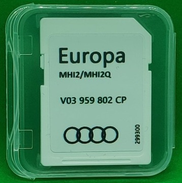 Karta SD dla Audi MHI2/MHI2Q 2024/2025