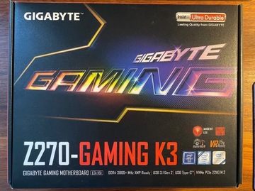Gigabyte z270 Gaming K3