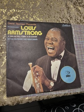 Winyl Gene Norman An Evening with Louis Armstrong