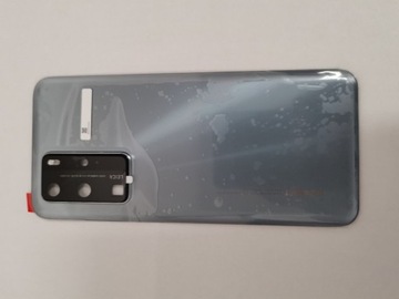 Oryginalna klapka Huawei P40 Pro Srebrna