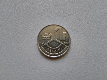 1 frank 1990 Belgia