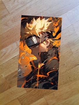 Plakat 21x29cm Naruto anime manga unikat