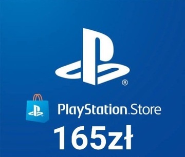 PlayStation Store 165zł kod  ->PSN 165zł<-