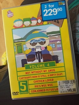 DVD South Park Volume 4 Episodes 5