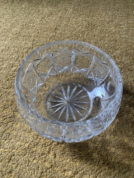 Kryształ miska PRL z przykrywka sprzedam