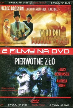 PŁYTA 2FILMY W 80 DNI DOOKOŁA ŚWIATA-PIERWOTNE ZŁO