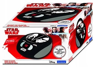 STAR WARS CD Player/Radio RCD108SW Lexibook DISNEY