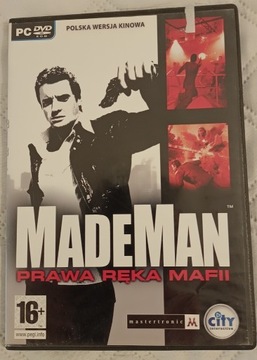 MADEMAN Prawa ręka mafii gra PCDVD mafia max payne