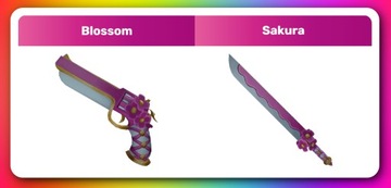 Roblox Murder Mystery 2 - Sakura Set