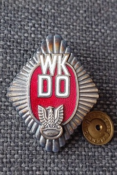 Odznaka WKDO Wyższy Kurs Doskonalenia Oficerów LWP