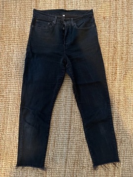 Czarne spodnie Levi’s 501 skinny
