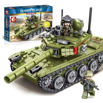 Klocki Konstrukcyjne kompatybilne z LEGO Czołg T85