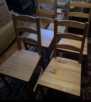 4 Krzesła JOKKMOKK Ikea ZESTAW