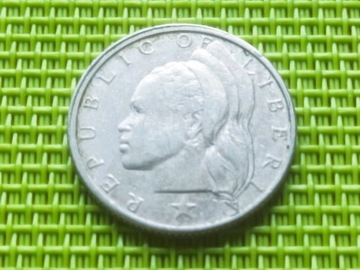 LIBERIA 1968 - 25 Cents Centów Y75