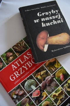 Grzyby w naszej kuchni + Atlas grzybów 