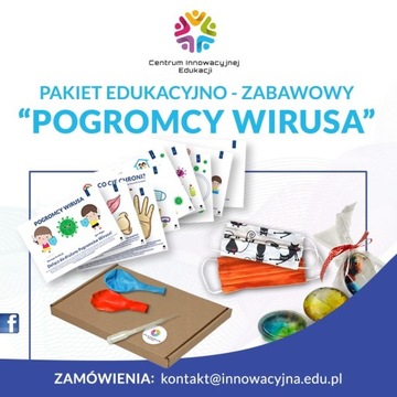 Pakiet 'POGROMCY WIRUSA' mydełko,maseczka, pipeta