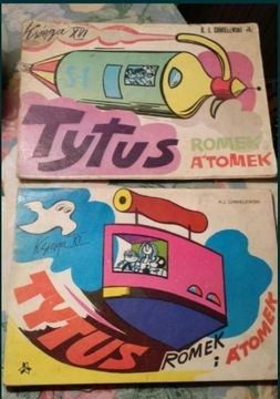 2 komiksy Tytus, Romek i Atomek