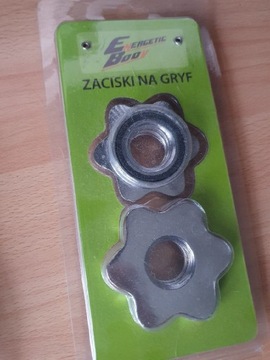 Zaciski na gryf - 25.4 mm - metalowe z uszczelką