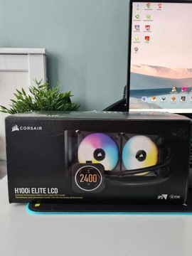 Nowe! Corsair H100i Elite LCD Gwarancja! Okazja! 