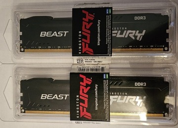 Pamięć RAM Kingston Fury BB DDR3 2x8 GB 1866