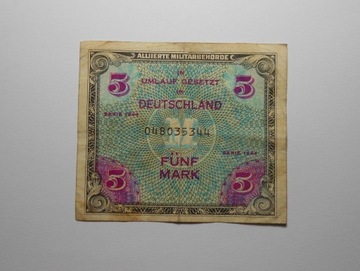 Stary banknot Niemcy