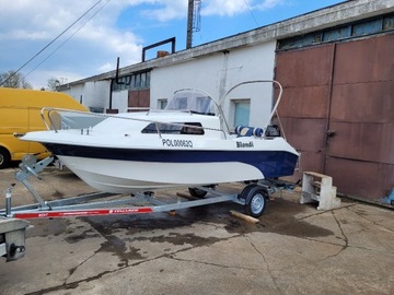 Łódź motorowa Team Boats 520/Cab, rok 2021, silnik Mercury 60 Km 