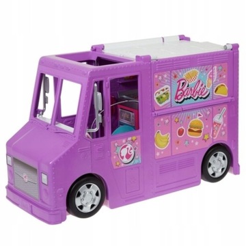 Barbie Samochód Foodtruck dla lalki - używany