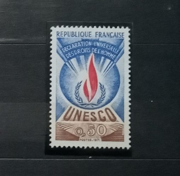 Francja - UNESCO U12 W HAWIDZIE / MNH