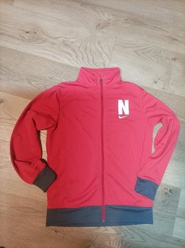 Bluza czerwona Nike rozpinana 152 sportowa