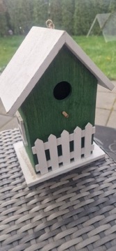 Domek dla ptaków drewniany domek lęgowy do ogrodu