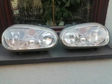 Golf 4 lampy przednie komplet