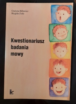 Kwestionariusz badania mowy - Bilewicz, Zioło