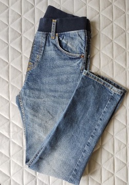 H&M wciągane spodnie jeansowe Slim j. nowe roz.134