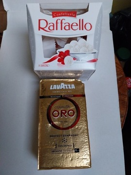 Raffaello + Lavazza - pralinki i kawa